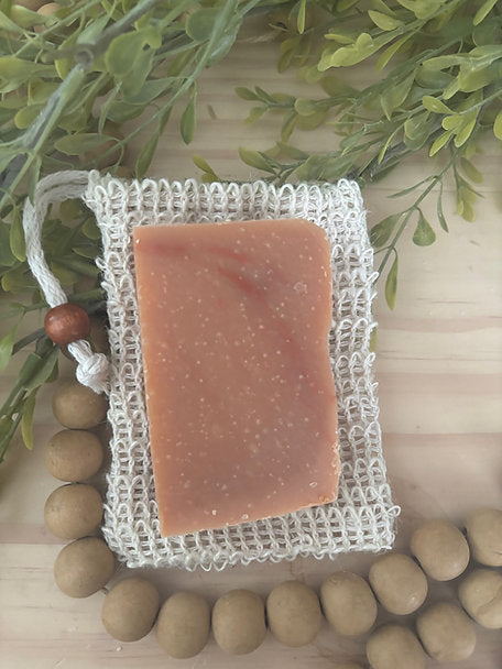 Long Farm Natural's Tallow Soap With Soap Saver